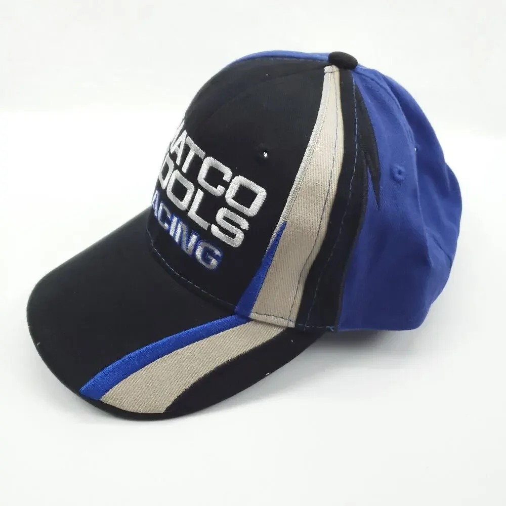 Matco Tools Racing Hat Black Embroidered Cotton Adjustable